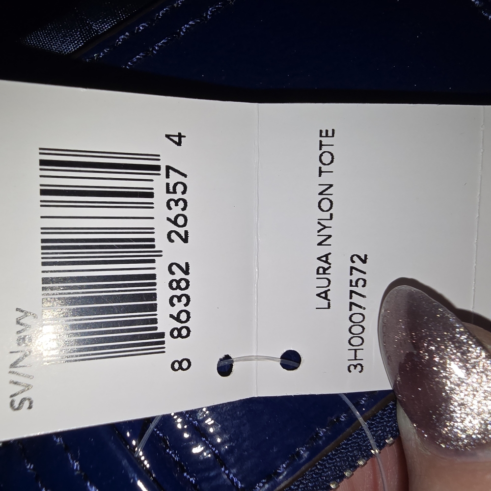 Coach Blue Women's Tote Bag - Picture 4 of 6